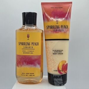 Bath & Body Works Sparkling Peach Sangria Set